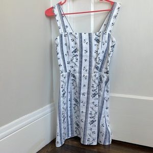 Reformation Brigitte short linen dress